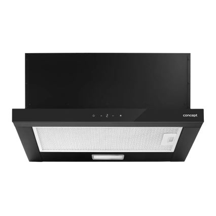 Concept OPV3860bc - Συρόμενος απορροφητήρας 60 εκ. μαύρος
