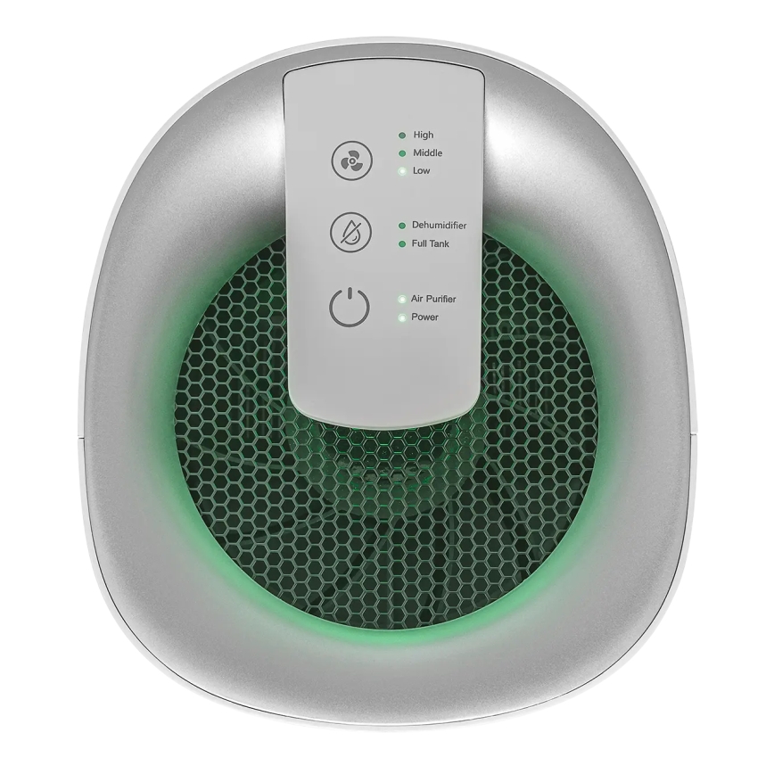 Concept OV1200 - Αφυγραντήρας και καθαριστής αέρα PERFECT AIR 1 l 45W/230V λευκό