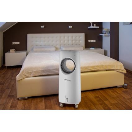 Concept OV5220 - Πολυλειτουργικός φορητός ψύκτης αέρα 4 σε 1 5 l 80W/230V λευκός + τηλεχειριστήριο
