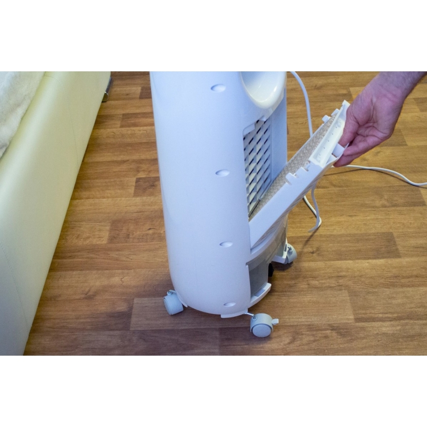 Concept OV5220 - Πολυλειτουργικός φορητός ψύκτης αέρα 4 σε 1 5 l 80W/230V λευκός + τηλεχειριστήριο