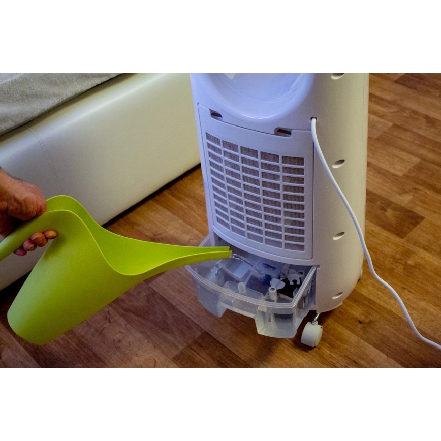 Concept OV5220 - Πολυλειτουργικός φορητός ψύκτης αέρα 4 σε 1 5 l 80W/230V λευκός + τηλεχειριστήριο