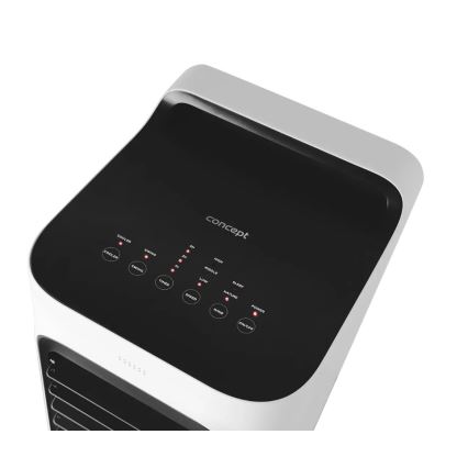 Concept OV5230 - Φορητός ψύκτης αέρα 2 σε 1 6 l 80W/230V λευκός + τηλεχειριστήριο