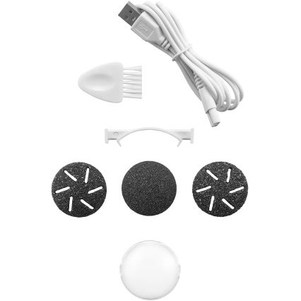 Concept PN3020 - Ηλεκτρική λίμα για φτέρνες PERFECT SKIN 5V 1200 mAh IPX6 μαύρο/ροζ-χρυσό