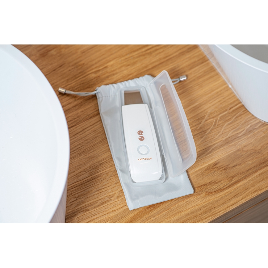 Concept PO2030 - Συσκευή φωτοθεραπείας προσώπου PERFECT SKIN 2,5W/5V USB 600 mAh λευκό