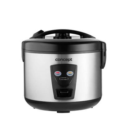 Concept RE2020 - Ρυζομάγειρας 2 σε 1 650W/230V 1,5 l ανοξείδωτο/μαύρο