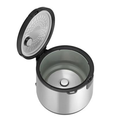 Concept RE2020 - Ρυζομάγειρας 2 σε 1 650W/230V 1,5 l ανοξείδωτο/μαύρο