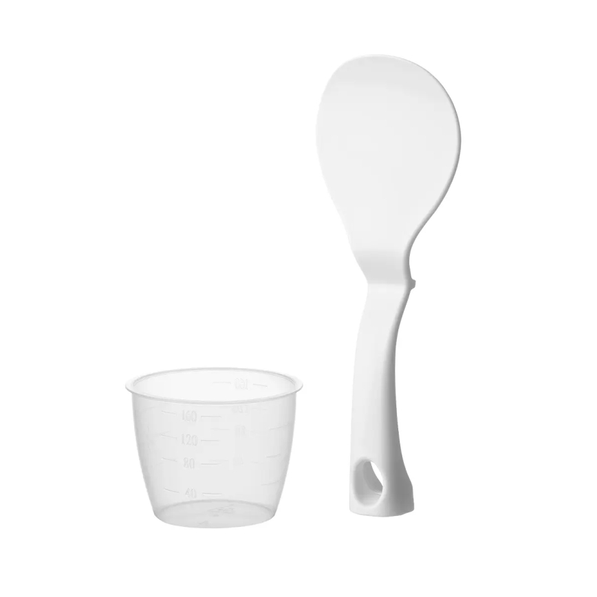 Concept RE3030 - Ψηφιακός ρυζομάγειρας 2-σε-1 380W/230V 1,5 l λευκό/εφέ ξύλου