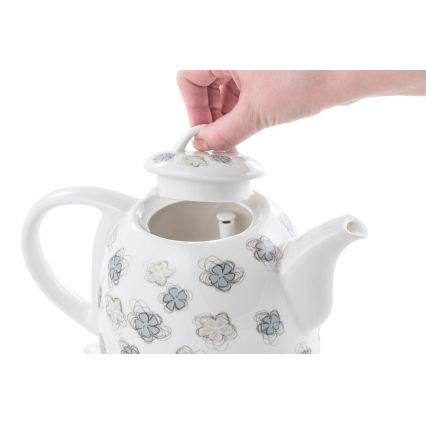 Concept RK0010ne - Ηλεκτρικός βραστήρας 1 l 1100W/230V λευκός/κεραμικός