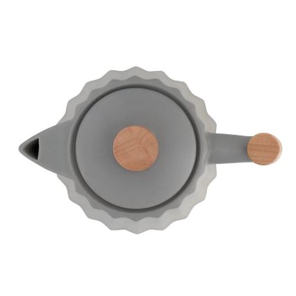 Concept RK0092 - Ηλεκτρικός βραστήρας 1,5 l 1500W/230V σκούρο γκρι/ντεκόρ ξύλου/κεραμικός