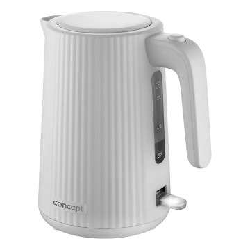 Concept RK2390 - Ηλεκτρικός ταχυβραστήρας 1,7 l 2200W/230V λευκός