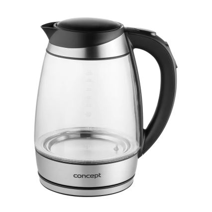 Concept RK4120 - Ηλεκτρικός βραστήρας με ρύθμιση θερμοκρασίας 1,7 l 2200W/230V ανοξείδωτος