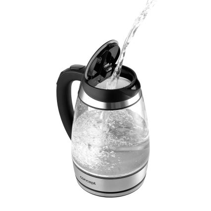 Concept RK4120 - Ηλεκτρικός βραστήρας με ρύθμιση θερμοκρασίας 1,7 l 2200W/230V ανοξείδωτος