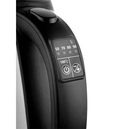 Concept RK4120 - Ηλεκτρικός βραστήρας με ρύθμιση θερμοκρασίας 1,7 l 2200W/230V ανοξείδωτος