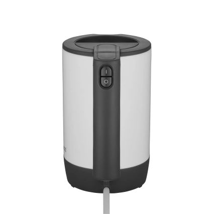 Concept RK7030 - Ταξιδιωτικός ηλεκτρικός βραστήρας 0,5 l 1080W/230V σε γκρι/λευκό + 2 φλιτζάνια