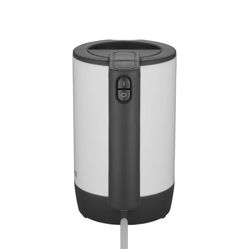 Concept RK7030 - Ταξιδιωτικός ηλεκτρικός βραστήρας 0,5 l 1080W/230V σε γκρι/λευκό + 2 φλιτζάνια