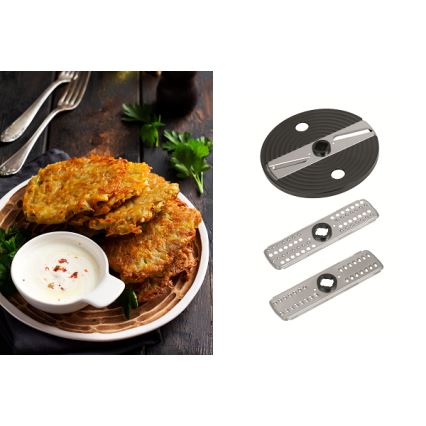 Concept RM3300 - Κουζινομηχανή πολυκόφτης 1000W/230V μαύρο/ανοξείδωτο ατσάλι