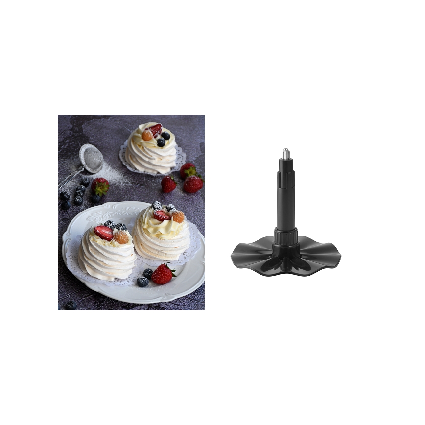 Concept RM3300 - Κουζινομηχανή πολυκόφτης 1000W/230V μαύρο/ανοξείδωτο ατσάλι