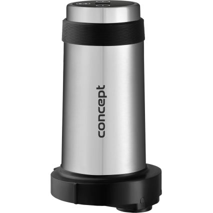 Concept RM3300 - Κουζινομηχανή πολυκόφτης 1000W/230V μαύρο/ανοξείδωτο ατσάλι