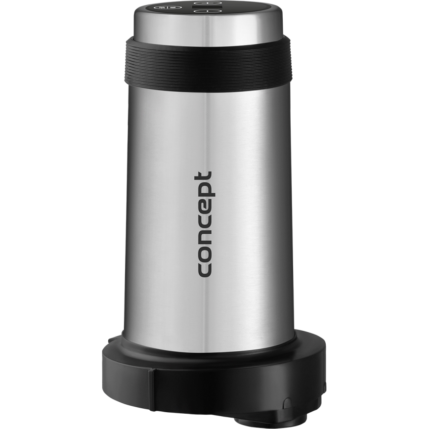 Concept RM3300 - Κουζινομηχανή πολυκόφτης 1000W/230V μαύρο/ανοξείδωτο ατσάλι