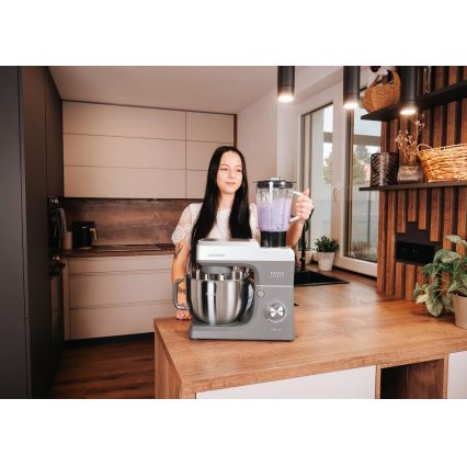 Concept RM6000 - Πλανητικό μίξερ κουζίνας DOUGH EXPERT 1900W/230V ανθρακί/ανοξείδωτο