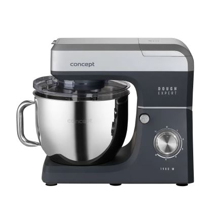 Concept RM6000 - Πλανητικό μίξερ κουζίνας DOUGH EXPERT 1900W/230V ανθρακί/ανοξείδωτο
