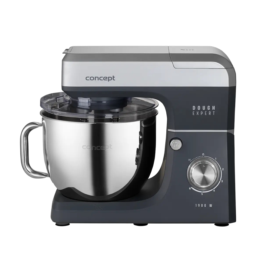 Concept RM6000 - Πλανητικό μίξερ κουζίνας DOUGH EXPERT 1900W/230V ανθρακί/ανοξείδωτο