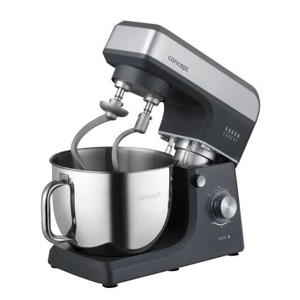 Concept RM6010 - Πλανητικό μίξερ κουζίνας DOUGH EXPERT 1900W/230V ανθρακί/ανοξείδωτο