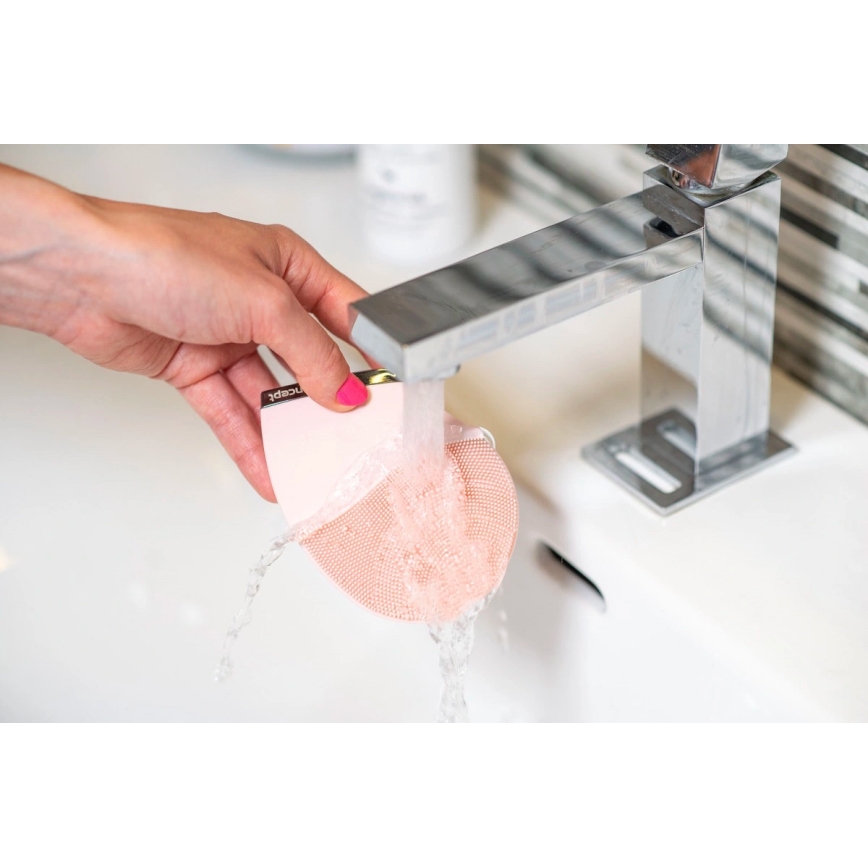 Concept SK9102 - Βούρτσα καθαρισμού προσώπου SONIVIBE 2W/5V 250 mAh IPX7 ροζ