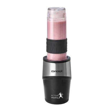 Concept SM3385 - Μπλέντερ για smoothies με αξεσουάρ ACTIVE SMOOTHIE 500W/230V μαύρο