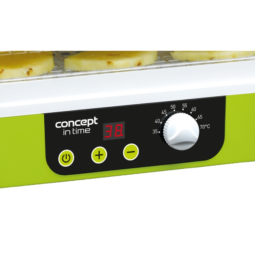 Concept SO1060 - Αποξηραντής τροφίμων 260W/230V πράσινο