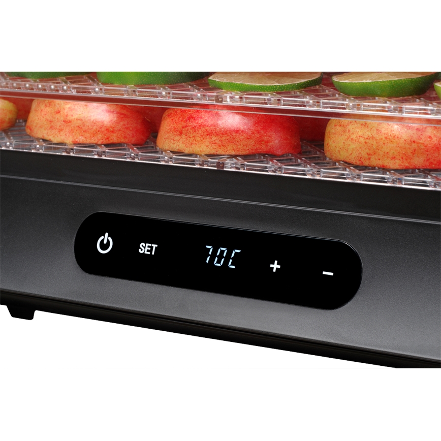 Concept SO2042 - Αποξηραντής τροφίμων 500W/230V μαύρος + φόρμα σιλικόνης