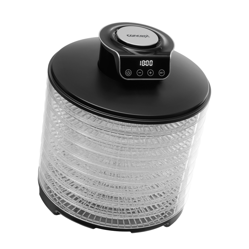 Concept SO3010 - Αποξηραντής τροφίμων 245W/230V μαύρο