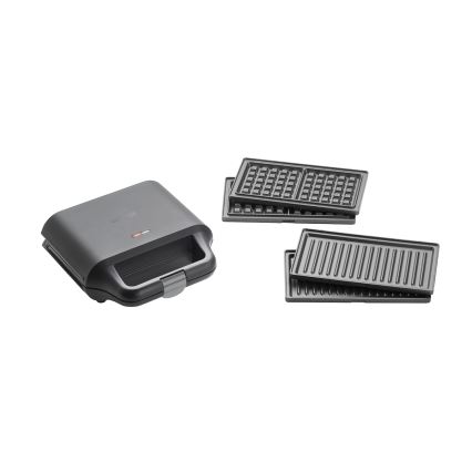 Concept SV3054 - Τοστιέρα 3σε1 700W/230V μαύρο