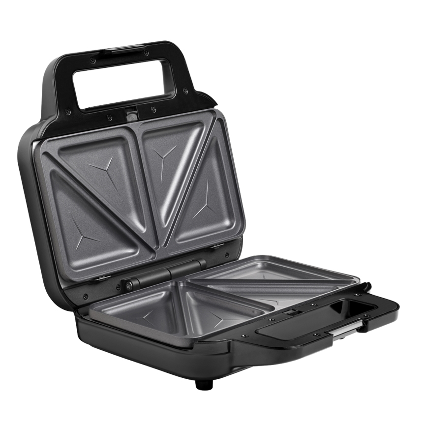 Concept SV3070 - Τοστιέρα XXL 4 σε 1 900W/230V μαύρο/ανοξείδωτο ατσάλι