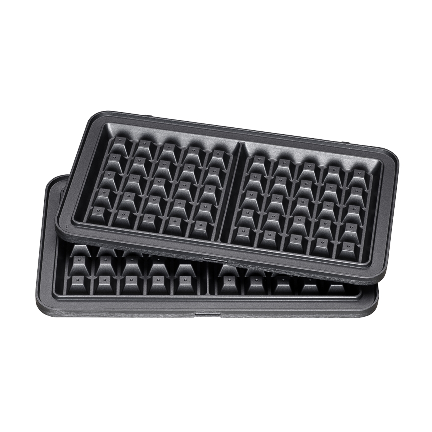 Concept SV3070 - Τοστιέρα XXL 4 σε 1 900W/230V μαύρο/ανοξείδωτο ατσάλι