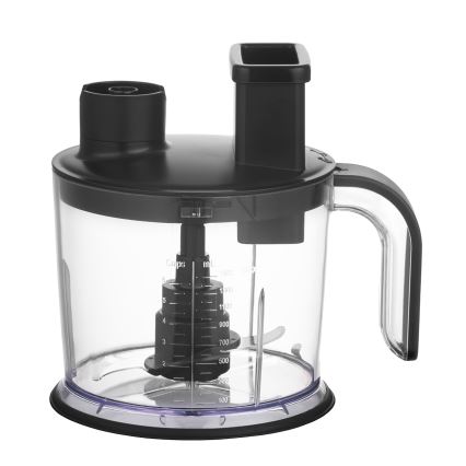 Concept TM5500 - Ραβδομπλέντερ xειρός με αξεσουάρ 1500W/230V μαύρο/ανοξείδωτο ατσάλι
