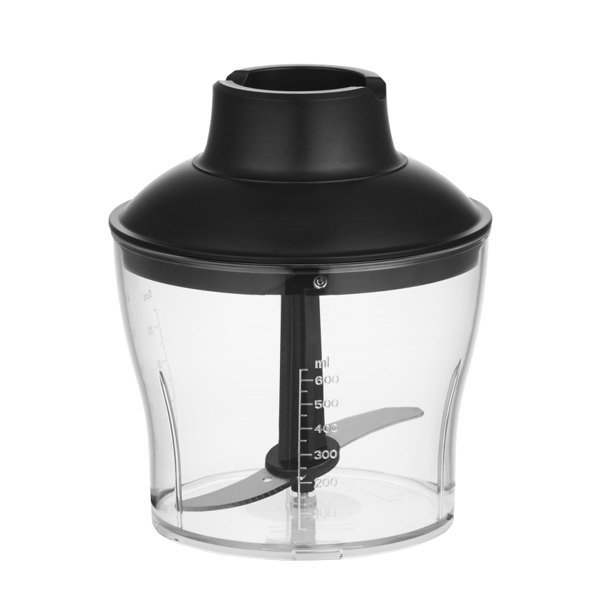 Concept TM5510 - Ραβδομπλέντερ xειρός με αξεσουάρ 1500W/230V μαύρο/ανοξείδωτο ατσάλι