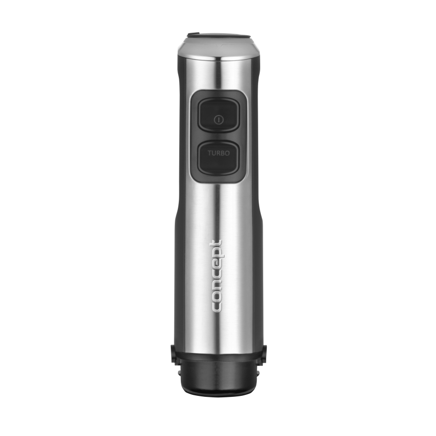 Concept TM5520 - Ραβδομπλέντερ xειρός με αξεσουάρ 1500W/230V μαύρο/ανοξείδωτο ατσάλι