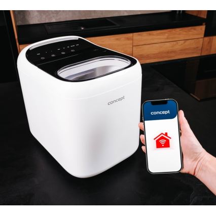 Concept VL1520 - Μηχανή πάγου 150W/230V Wi-Fi λευκή