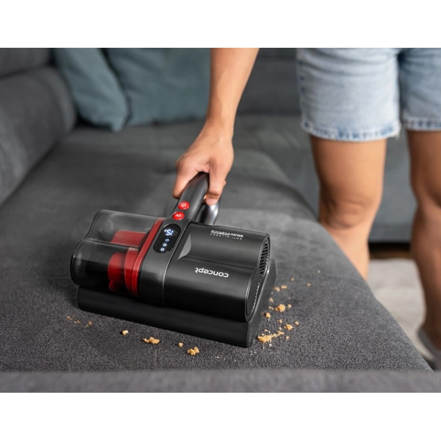 Concept VP2000 - Φορητή αντιβακτηριακή σκούπα με λάμπα UV-C LUMISTAR 120W/11,1V