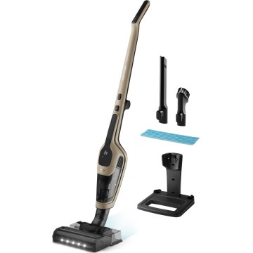 Concept VP4220 - Ασύρματη κάθετη ηλεκτρική σκούπα 3-σε-1 AQUAGLIDE 160W/28,8V 2200 mAh μπεζ
