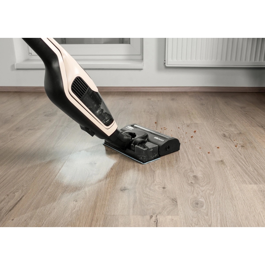 Concept VP4220 - Ασύρματη κάθετη ηλεκτρική σκούπα 3-σε-1 AQUAGLIDE 160W/28,8V 2200 mAh μπεζ