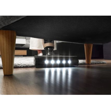 Concept VP4220 - Ασύρματη κάθετη ηλεκτρική σκούπα 3-σε-1 AQUAGLIDE 160W/28,8V 2200 mAh μπεζ