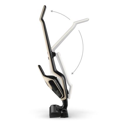 Concept VP4220 - Ασύρματη κάθετη ηλεκτρική σκούπα 3-σε-1 AQUAGLIDE 160W/28,8V 2200 mAh μπεζ