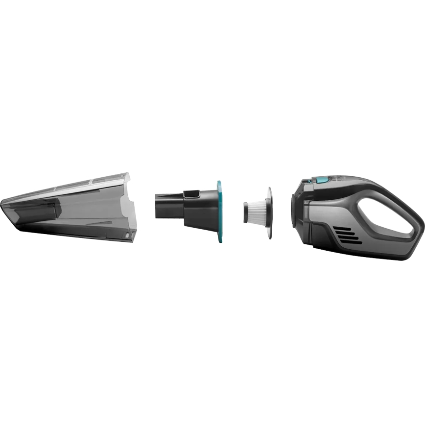 Concept VP4350 - Φορητή σκούπα χειρός ΥΓΡΟ & ΣΤΕΓΝΟ RISER 50W/7,4V 2200 mAh μαύρη