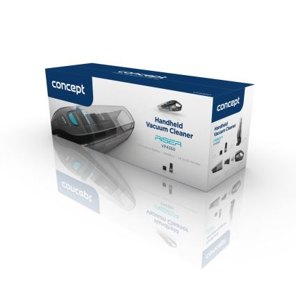 Concept VP4350 - Φορητή σκούπα χειρός ΥΓΡΟ & ΣΤΕΓΝΟ RISER 50W/7,4V 2200 mAh μαύρη