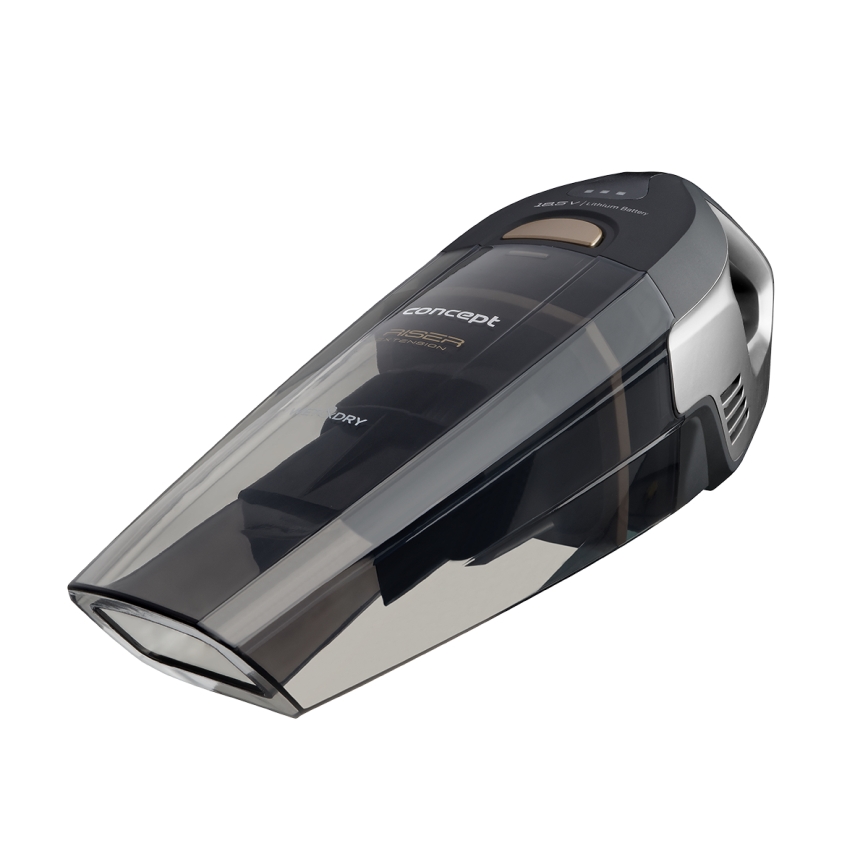 Concept VP4353-Σκουπάκι χειρός WET & DRY RISER EXTENSION 110W/18,5V 2200 mAh μαύρο