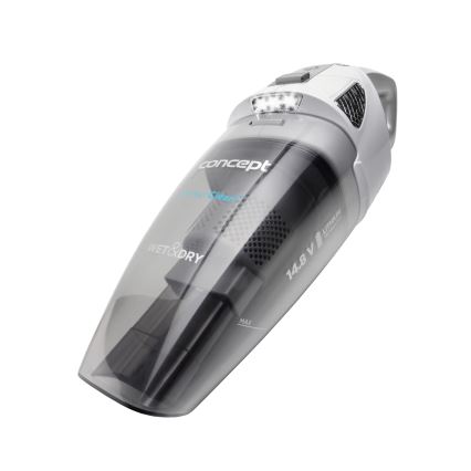 Concept VP4370 - Σκουπάκι χειρός WET & DRY PERFECT CLEAN 90W/14,8V 2200 mAh λευκό