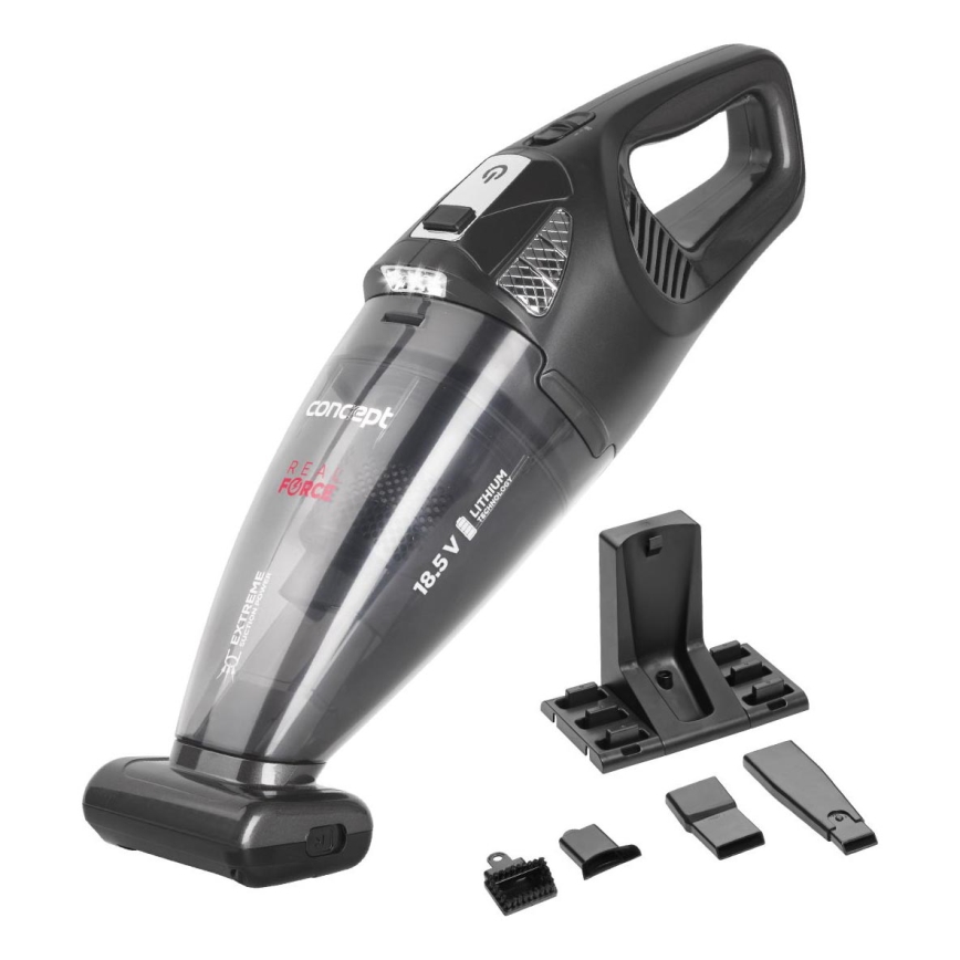 Concept VP4380 - Σκουπάκι χειρός REAL FORCE 110W/18,5V 2200 mAh μαύρο