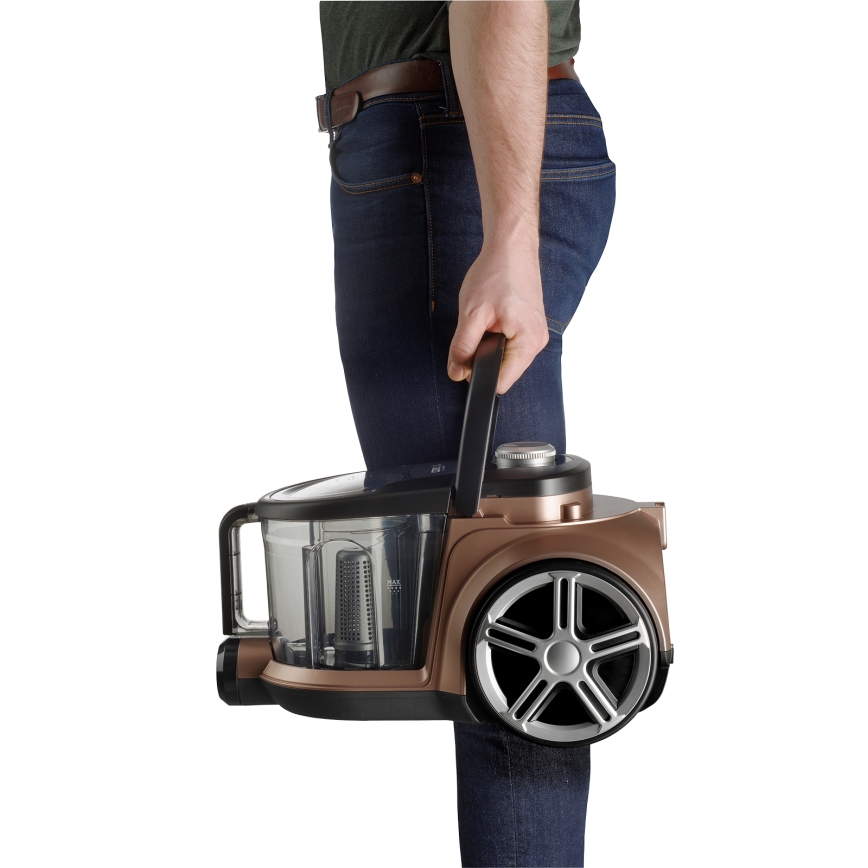 Concept VP5240N - Ηλεκτρική σκούπα χωρίς σακούλα 4A RADICAL PET EXPERT 2,5 l 800W/230V μπρονζέ